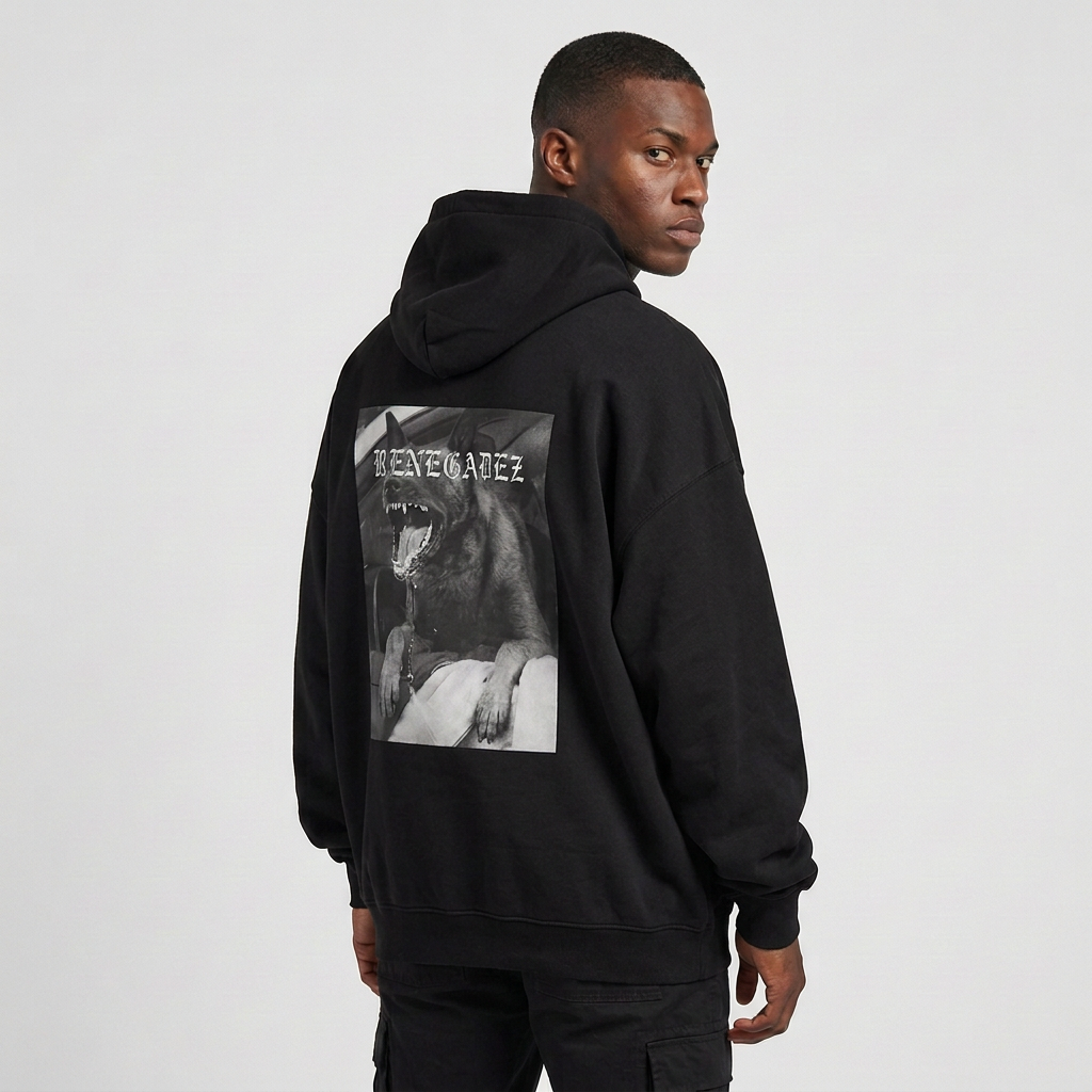 RENEGADEZ hoodie back graphic